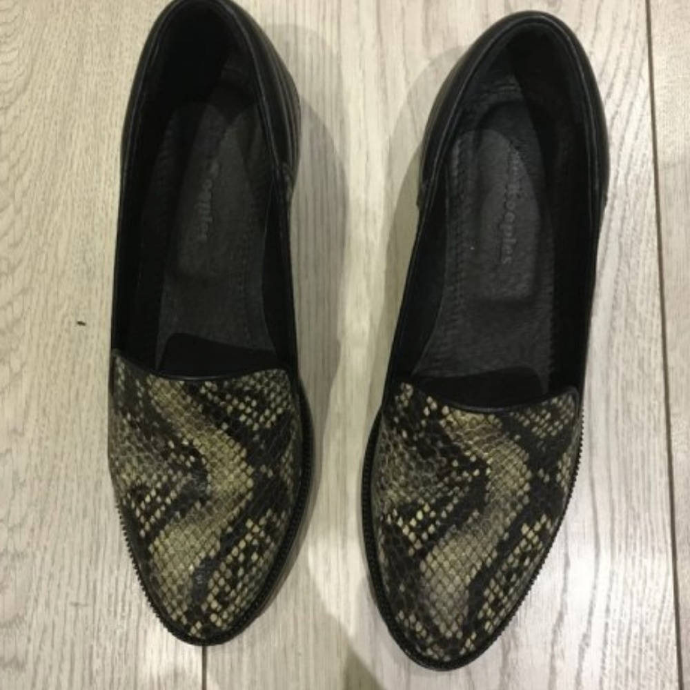 THE KOOPLES SNAKE LOAFERS
